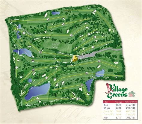 the greens at bella vista village|village green golf course.